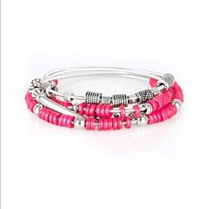 Tribal Spunk Pink Bracelet